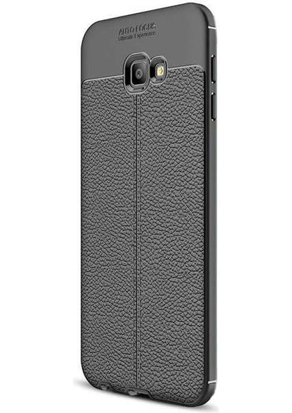 Samsung Galaxy J4 Plus Kılıf Niss Silikon+Nano Ekran Koruma Siyah