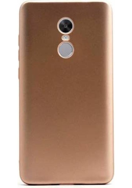 Xiaomi Redmi 5 Kılıf Premier Silikon Arka Kapak Gold