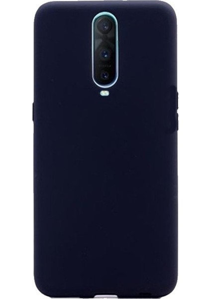 Oppo RX17 Pro Kılıf Premier Silikon Esnek Arka Koruma Siyah