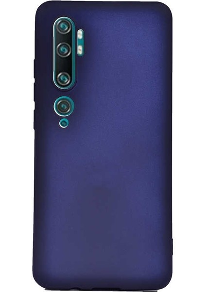 Xiaomi Mi Note 10 Pro Kılıf Premier Silikon Esnek Koruma Lacivert