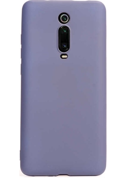 Xiaomi Mi 9t Pro Kılıf Premier Silikon Esnek Koruma+Nano Glass Lacivert