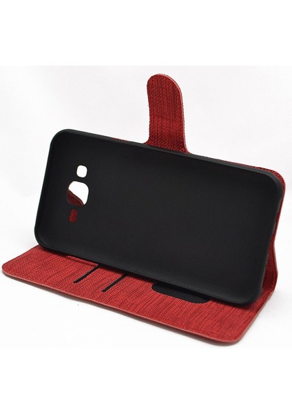 Samsung Galaxy S20 Kılıf Standlı Kartvizitli Exclusive Spor Cüzdan Kırmızı fiyatları