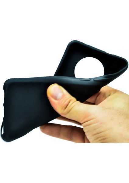 Infinix Note 7 Kılıf Premier Silikon Mat Koruma+Nano Glass Siyah modelleri