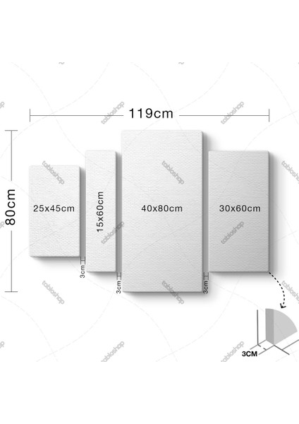 1960 Model Chevrolet Tablosu - Tabloshop fiyatları