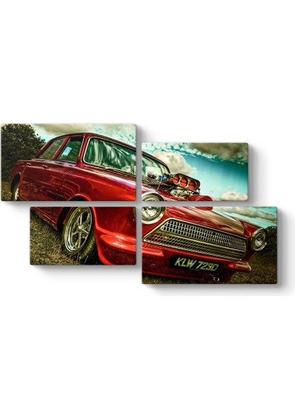 Drag Yarış Arabası Tablosu - Tabloshop