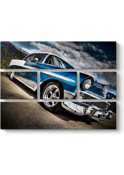 Klasik Hdr Araba Tablosu - Tabloshop