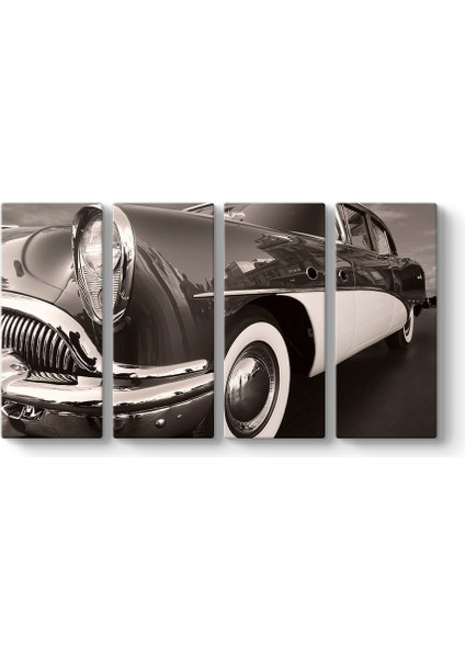 Retro Klasik Araba Tablosu - Tabloshop