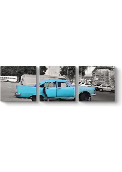 Terkedilmiş Araba Tablosu - Tabloshop