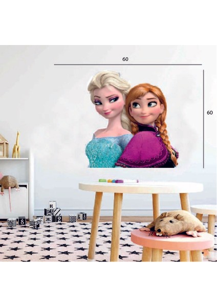 Atalya Reklam  Elsa&anna 60X60 Sticker