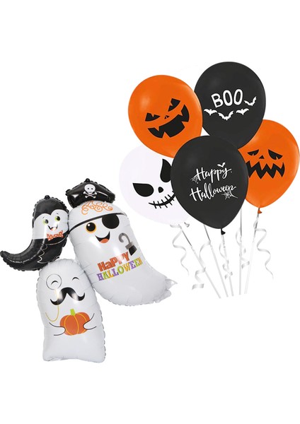 Cadılar Bayramı Korsan Hayalet Balon Set 11'li fiyatları