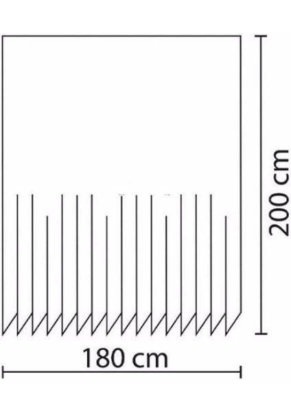 Tropik Africa Banyo Duş Perdesi Tek Kanat 1X180X200