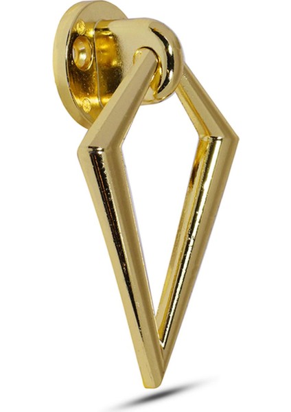 Bafra Sarkaç Dolap Çekmece Kulpu Kulbu Metal Gold Halka Kulp (4 Adet)