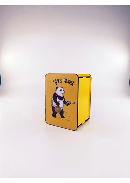 Ahşap Baskılı Açılabilir Kumbara