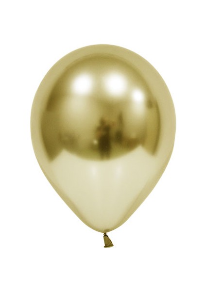 Balon Krom Parlak 12 Inc Altin ( 50 Adet )