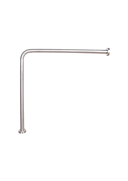 Yerden Duvara Tutunma Barı 75*75 cm Krom