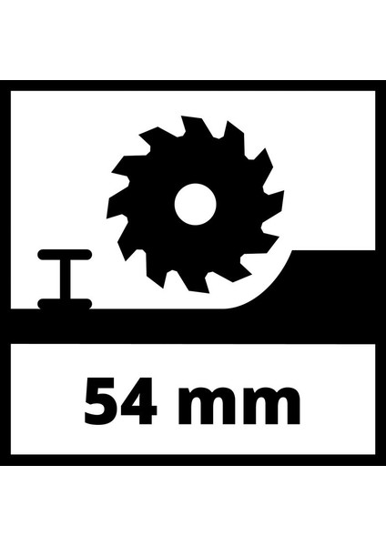 Te-Cs 18/165-1 Li  Akülü Daire Testere + 4.0 Ah Starter Kit