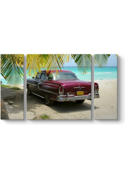 Küba Sahili ve Araba Tablosu