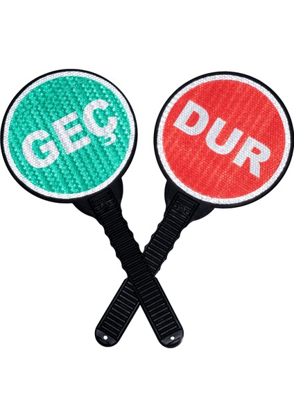 Dur-Geç Levhası El Tipi Yüksek Performans Reflektörlü