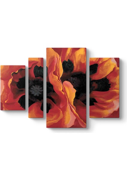 Georgia Okeeffe - Oriental Poppies Tablosu