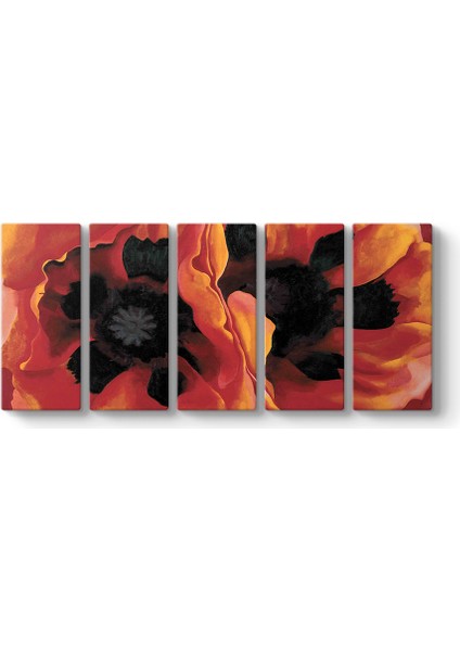 Georgia Okeeffe - Oriental Poppies Tablosu
