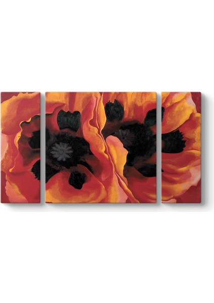 Georgia Okeeffe - Oriental Poppies Tablosu