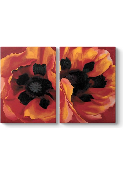 Georgia Okeeffe - Oriental Poppies Tablosu