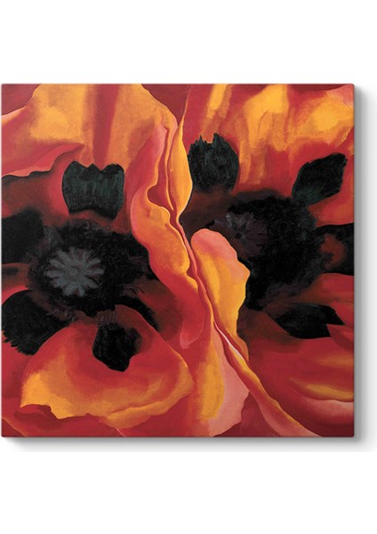 Georgia Okeeffe - Oriental Poppies Tablosu