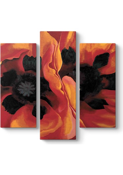 Georgia Okeeffe - Oriental Poppies Tablosu