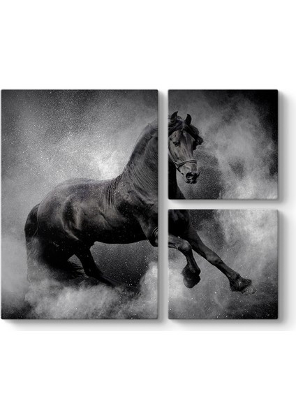 Güçlü Siyah At Tablosu