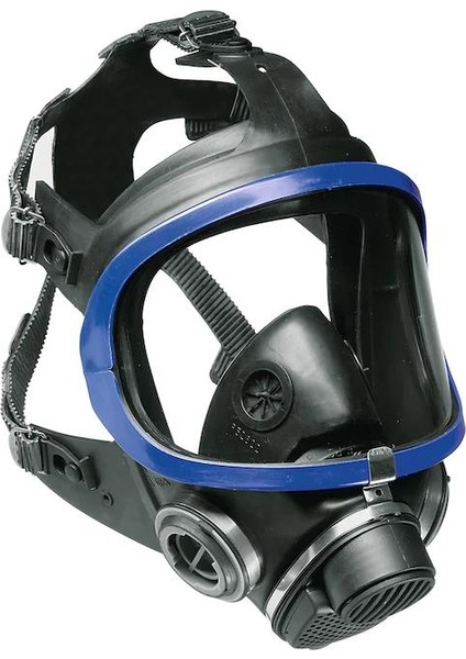 X-Plore 5500 Epdm/pc Tam Yüz Maskesi Mavi Renk x 5 Adet