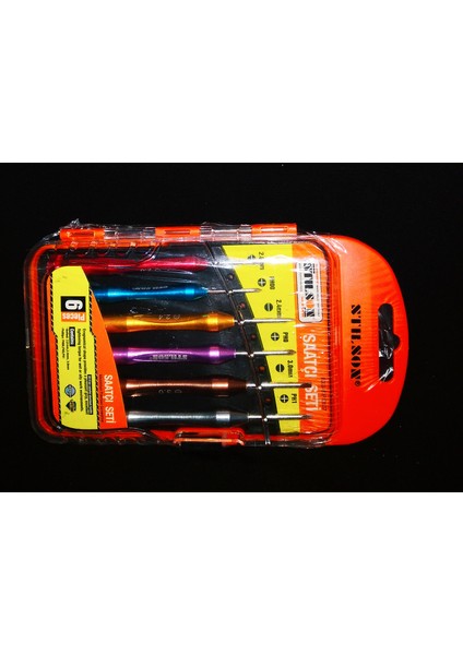 Saatçı Tornavida Seti 6 Parça Aluminyum