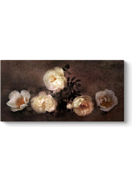 White Floral Tablosu