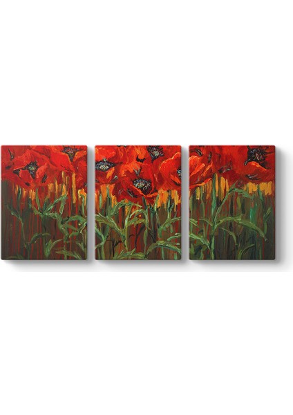 Gelincik Çiçeği Tarlası Tablosu