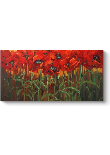 Gelincik Çiçeği Tarlası Tablosu