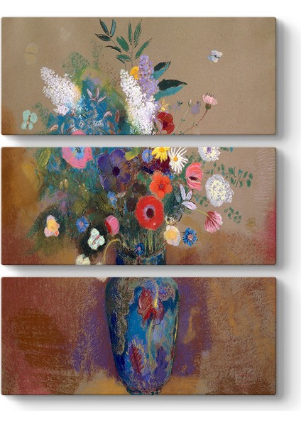Odilon Redon - Bouquet Of Flowers Tablosu