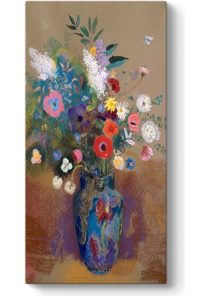 Odilon Redon - Bouquet Of Flowers Tablosu