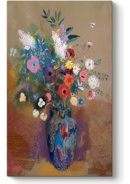 Odilon Redon - Bouquet Of Flowers Tablosu
