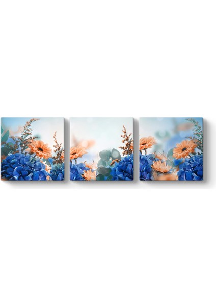 Papatya ve Ortanca Çiçeği Tablosu