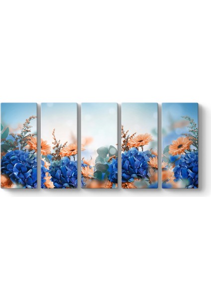 Papatya ve Ortanca Çiçeği Tablosu