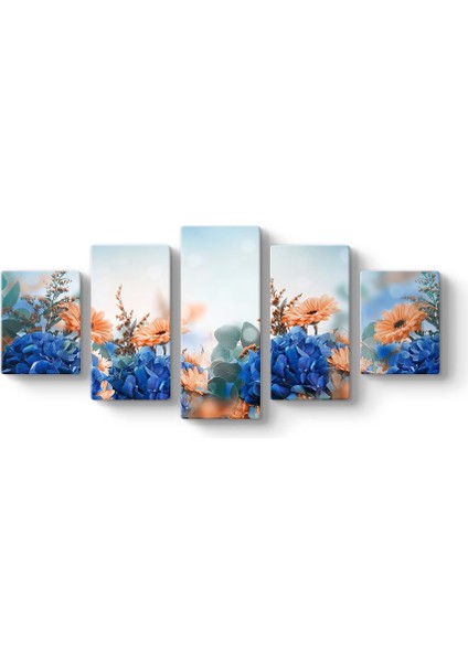 Papatya ve Ortanca Çiçeği Tablosu