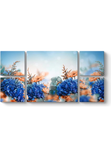 Papatya ve Ortanca Çiçeği Tablosu