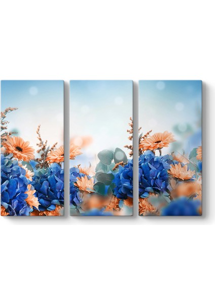 Papatya ve Ortanca Çiçeği Tablosu