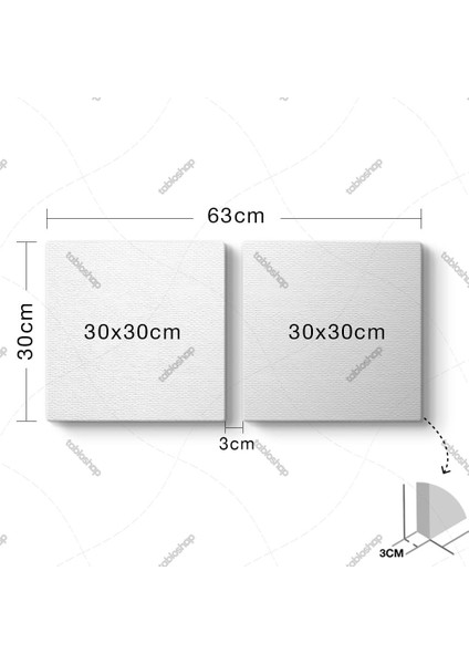 Çiçek Buketi Panorama Tablo