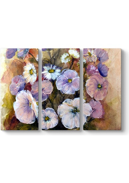 Dekoratif Floral Tablo