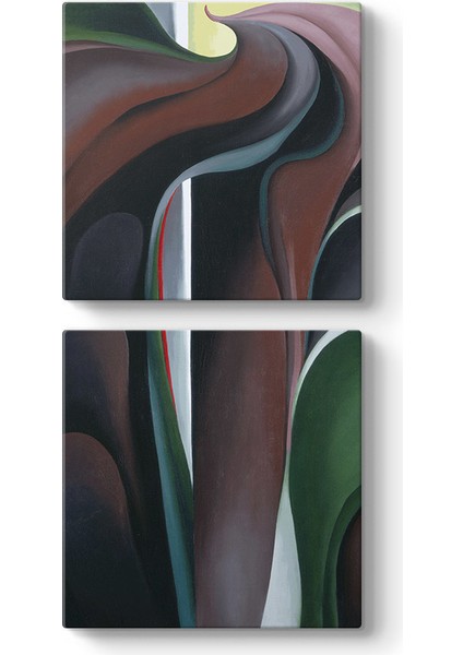 Georgia Okeeffe - Jack In The Pulpit Tablosu
