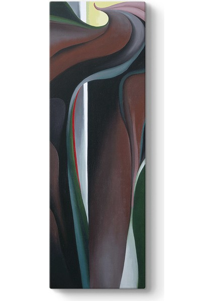 Georgia Okeeffe - Jack In The Pulpit Tablosu