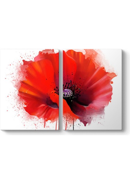 Vektörel Gelincik Tablosu