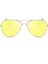 Ms Dazzle Renk UV400 Şık Polarize Güneş Gözlüğü Sarı (Yurt Dışından) 3