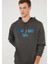 Erkek Baskılı Gri Sweatshirt 067150-35059 1