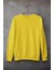 Sarı Oversize Bisiklet Yaka Sweatshirt 1